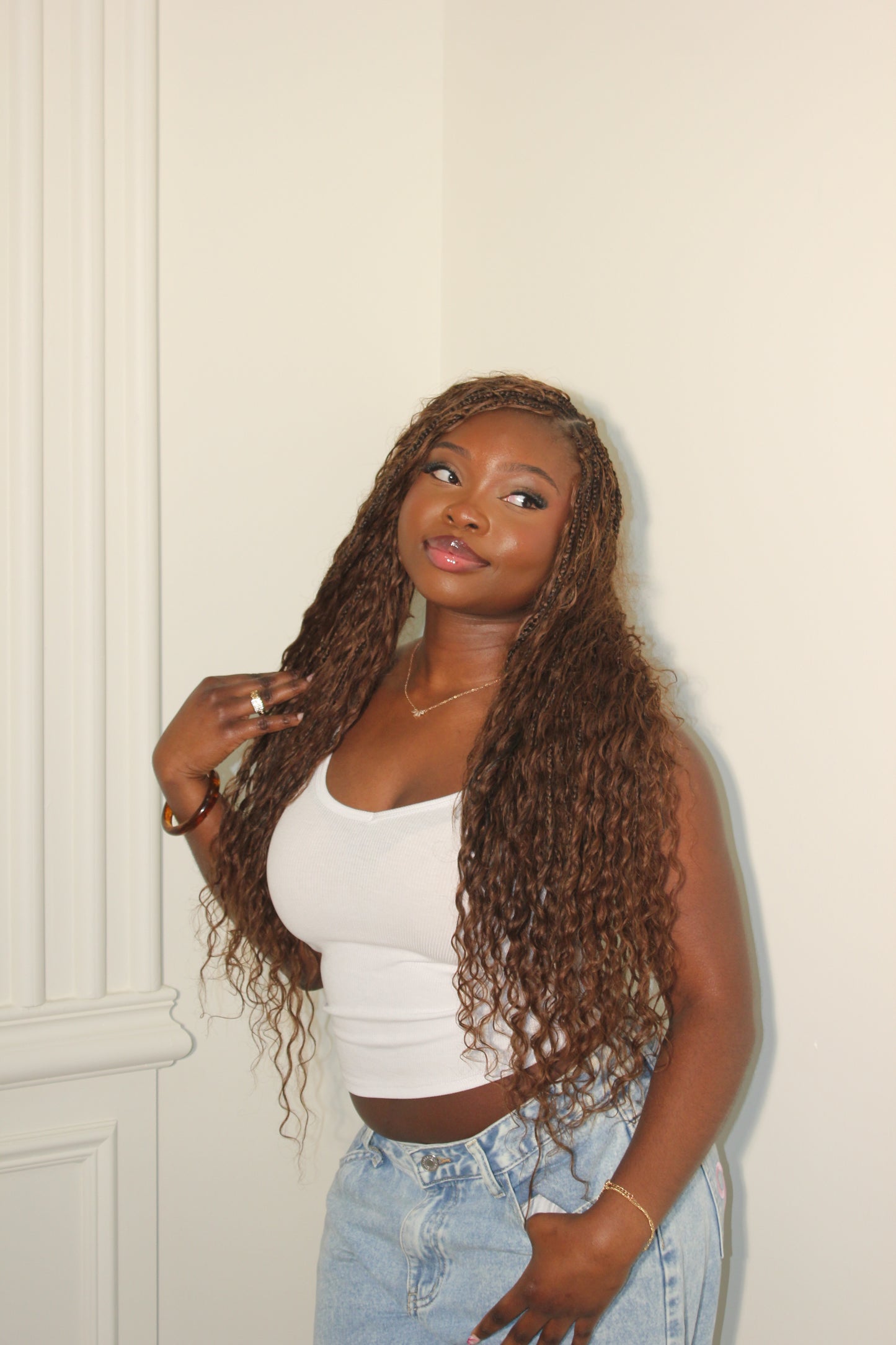 Deep Wave Bulk Human Hair for Braiding